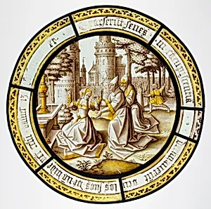 Roundel with Susannah and The Elders