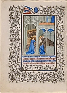 The Belles Heures of Jean de France, duc de Berry by The Limbourg Brothers