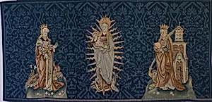 The Virgin of The Apocalypse with Saint Catherine and Saint Barbara