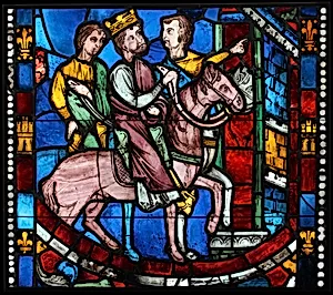 Theodosius Arrives at Ephesus, from a Scene from the Legend of the Seven Sleepers of Ephesus