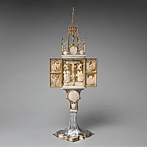 Triptych with Scenes from the Passion of Christ by Master Pertoldus