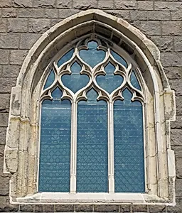 Window with Flamboyant Tracery