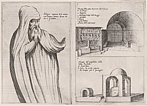 7th and 8th Plates, from Trattato delle Piante & Immagini de Sacri Edifizi di Terra Santa (Treatise of the Plans & Images of the Sacred Buildings of the Holy Land) by Jacques Callot|Bernardino Amico|Pietro Cecconcelli
