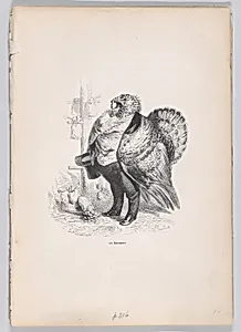 "A Banker" from Scenes from the Private and Public Life of Animals by J. J. Grandville|Honoré de Balzac|Charles Tamisier
