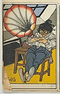 A Beethoven Enthusiast (Ein Beethovenschwärmer) by Moriz Jung|Wiener Werkstätte