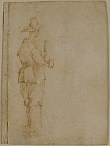 A Beggar Holding a Mug