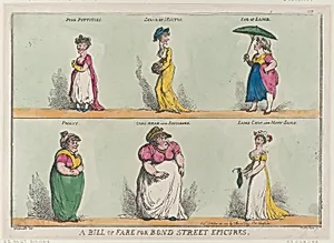 A Bill of Fare for Bond Street Epicures!! by Thomas Rowlandson|George Murgatroyd Woodward|Thomas Tegg