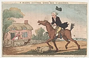 A Daisy Cutter with His Varieties by Thomas Tegg|Thomas Rowlandson|Henry William Bunbury