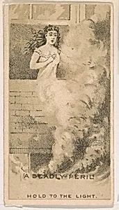 A Deadly Peril, from the Magic Changing Cards series (N223) issued by Kinney Tobacco Company by Kinney Brothers Tobacco Company