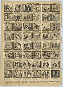 A game for children with 48 scenes