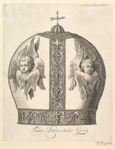 A Greek Patriarchal Crown – Tiara Patriarchalis Graeca (Aubry de La Mottraye's "Travels throughout Europe, Asia and into Part of Africa...," London, 1724, vol. I, plate 9)