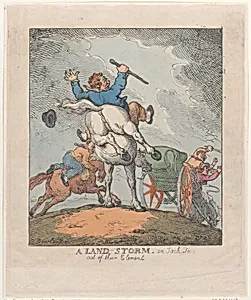 A Land Storm, or Jack Tars Out of Their Element