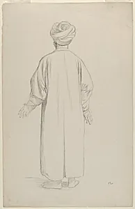 A Muslim Preparing for Prayer