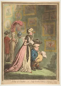 Portrait of General John Burgoyne|James Gillray|Hannah Humphrey|Edward Smith-Stanley, 12th Earl of Derby|Elizabeth Farren, Countess of Derby