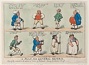 A Plan for General Reform, Respectfully submitted to the attention of Members of Parliament, During the Summer Reccess by Thomas Rowlandson|George Murgatroyd Woodward|Thomas Tegg