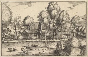 A Pond, plate 18 from "Regiunculae et Villae Aliquot Ducatus Brabantiae"