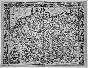 A Prospect of the Most Famous Parts of the World: Viz. Asia, Affrica, Europe, America, with...Grecia, Roman Empire, Germanie, Bohemia, France, Belgia, Spaine, Italie, Hungarie, Denmarke, Poland, Persia...Together with...Great Brittaines empire by John Speed|John Dawson|George Humble|Cornelis Danckertsz. I|Abraham Goos|Evert Symonsz. Hamersveldt