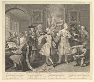 A Rake's Progress, Plate 2