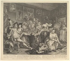 A Rake's Progress, Plate 3
