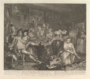 A Rake's Progress, Plate 3