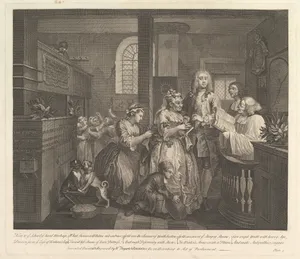 A Rake's Progress, Plate 5