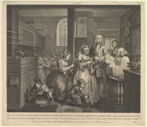 A Rake's Progress, Plate 5