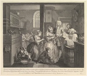 A Rake's Progress, Plate 5
