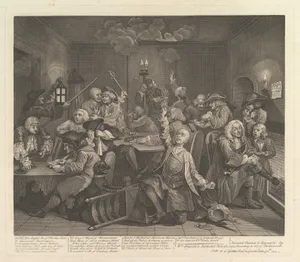 A Rake's Progress, Plate 6