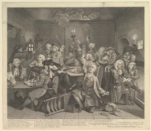 A Rake's Progress, Plate 6