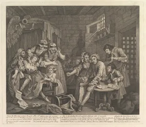 A Rake's Progress, Plate 7