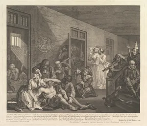 A Rake's Progress, Plate 8