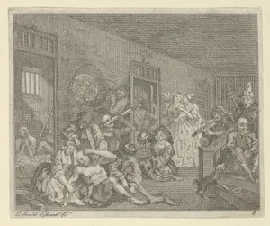 A Rake's Progress, Plate 8