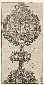 A Relief with Adam and Eve, from the Large Series of Wittenberg Reliquaries by Lucas Cranach the Elder