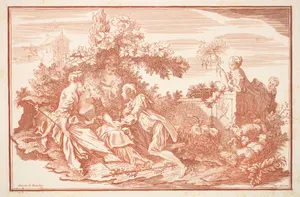 Portrait of François Boucher|LeGrand|Sarazin|L'Artiste