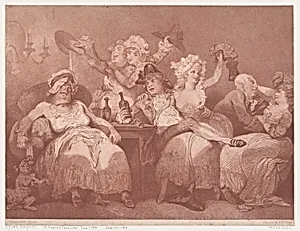 A Sketch from Nature by Thomas Rowlandson|William Paulet Carey|John Raphael Smith