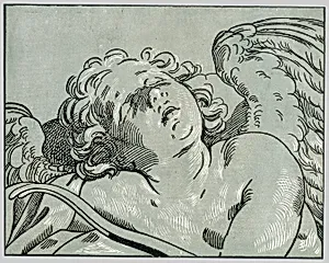 A sleeping cupid