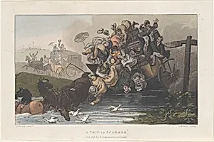 A Trip to Scarbro' by James Green|John Bluck|Rudolph Ackermann, London|Thomas Rowlandson