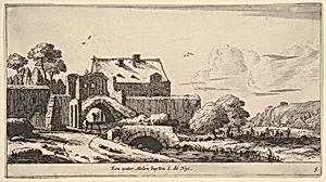 A Water Mill near St. Denis by Reinier Nooms, called Zeeman