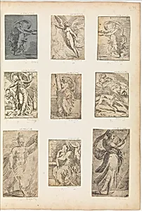 A Woman Writing by Andrea Schiavone (Andrea Meldola)