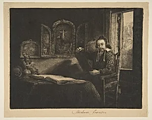 Abraham Francen, Apothecary by Rembrandt (Rembrandt van Rijn)
