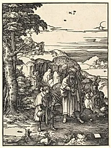 Abraham Going to Sacrifice Isaac by Lucas van Leyden