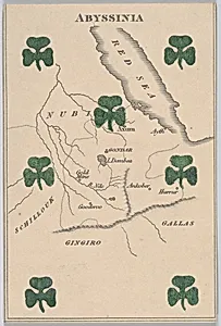 Abyssinia, from "Court Game of Geography"