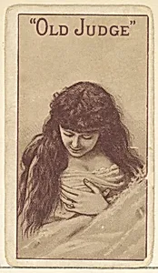 Actress from the Old Judge series (N167) for Old Judge Cigarettes by Goodwin & Company|Giles Lithographic Company