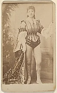 Actress wearing military-inspired costume, from the Actresses series (N668) by Unknown Artist