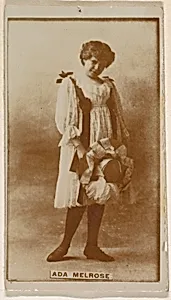 Ada Melrose, from the Actresses series (N245) issued by Kinney Brothers to promote Sweet Caporal Cigarettes by Kinney Brothers Tobacco Company