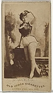 Ada Van Loan, from the Actors and Actresses series (N171) for Old Judge Cigarettes by Goodwin & Company