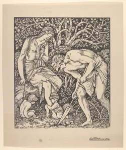 Adam and Eve (Labour: Whan Adam Delved and Eve Span, Who Was Then the Gentleman?)