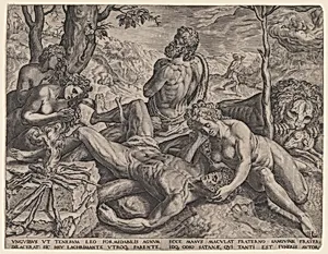 Adam and Eve Lamenting the Death of Abel