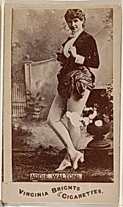 Addie Walton, from the Actors and Actresses series (N45, Type 1) for Virginia Brights Cigarettes by Allen & Ginter