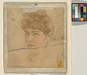 Adelaide Emerson, from the Actresses series (N246), Type 2, issued by Kinney Brothers to promote Sporting Extra Cigarettes by Kinney Brothers Tobacco Company